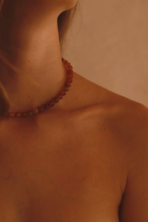 Collar Tierra – Ámbar